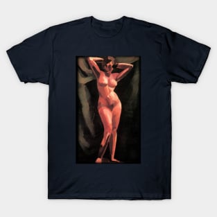 Nude Standing Female T-Shirt